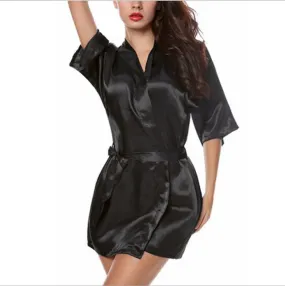 Black Bridesmaids Robes