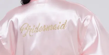 Black Bridesmaids Robes