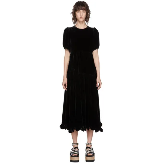 Cecilie Bahnsen Black Myrleen Dress