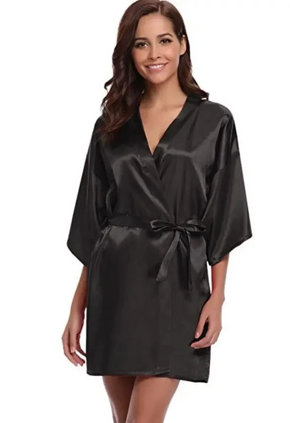 Classy Satin Silk Bridesmaid Robes