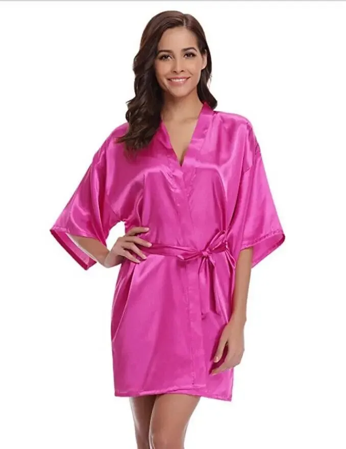 Classy Satin Silk Bridesmaid Robes