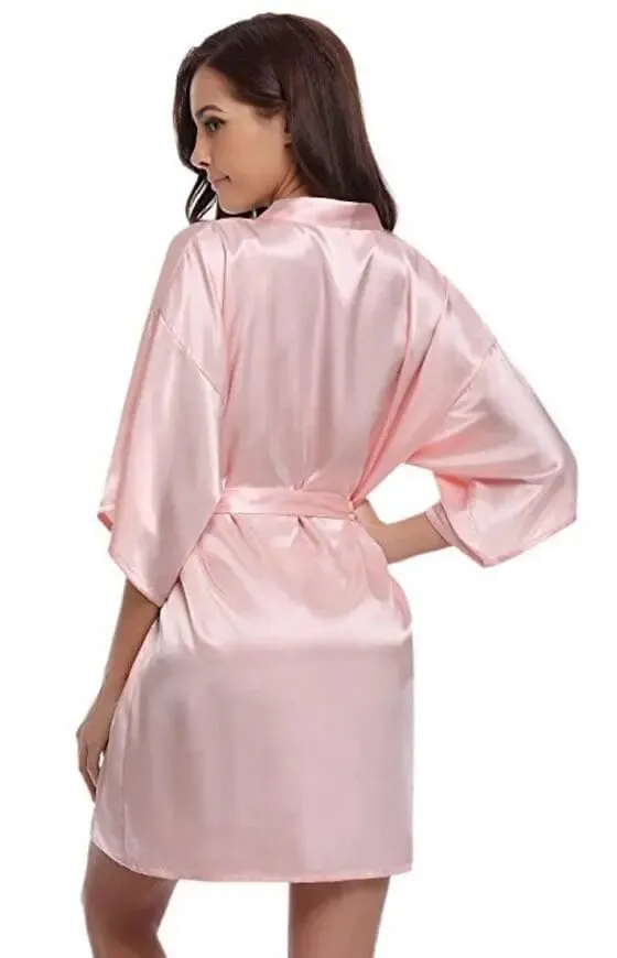 Classy Satin Silk Bridesmaid Robes