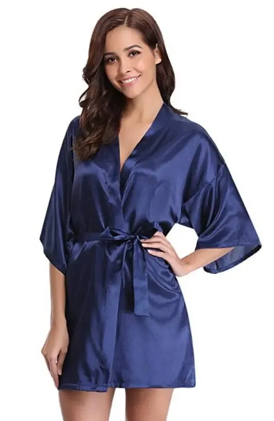 Classy Satin Silk Bridesmaid Robes