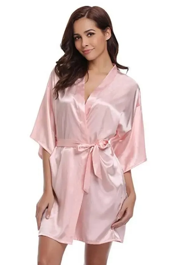 Classy Satin Silk Bridesmaid Robes