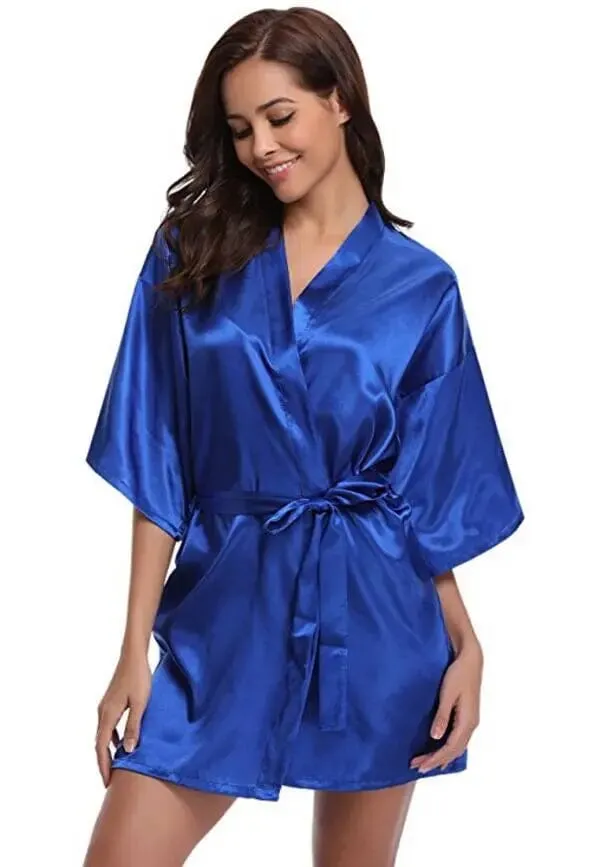 Classy Satin Silk Bridesmaid Robes