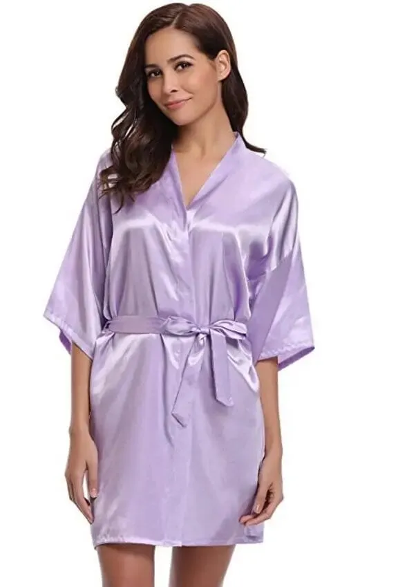 Classy Satin Silk Bridesmaid Robes