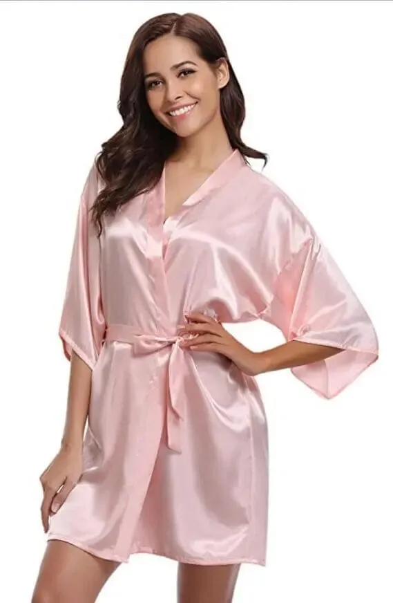 Classy Satin Silk Bridesmaid Robes