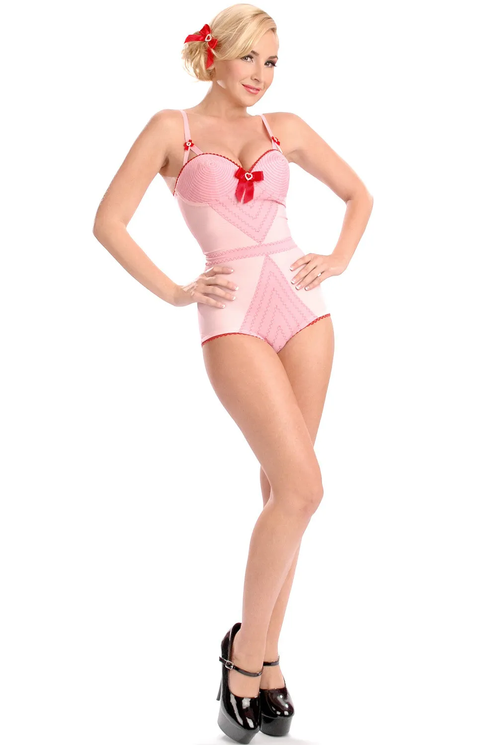 Corazon Teddy with Bullet Cups