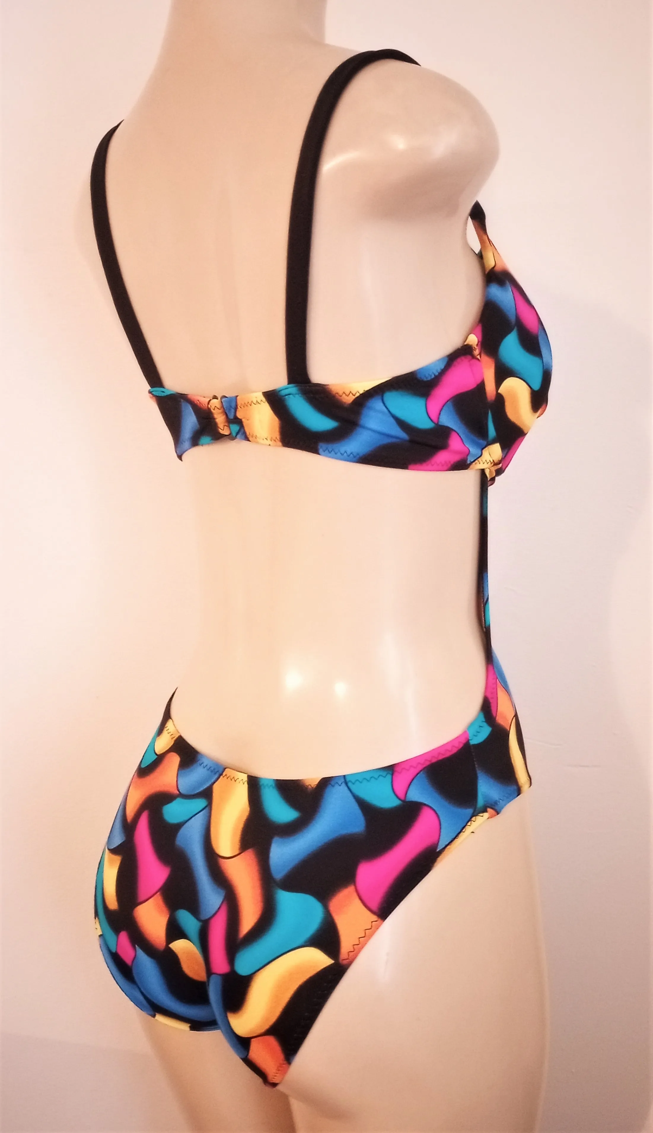 Cutaway Underwire Monokini Push Up One Piece Swimsuit