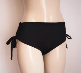 Drawstring Bikini Bottom With Adjustable Side Strings