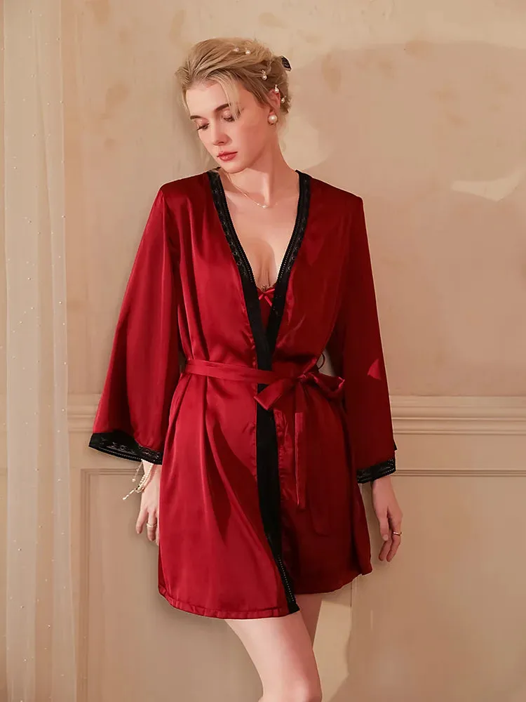 Ice silk nightgown