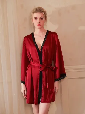 Ice silk nightgown