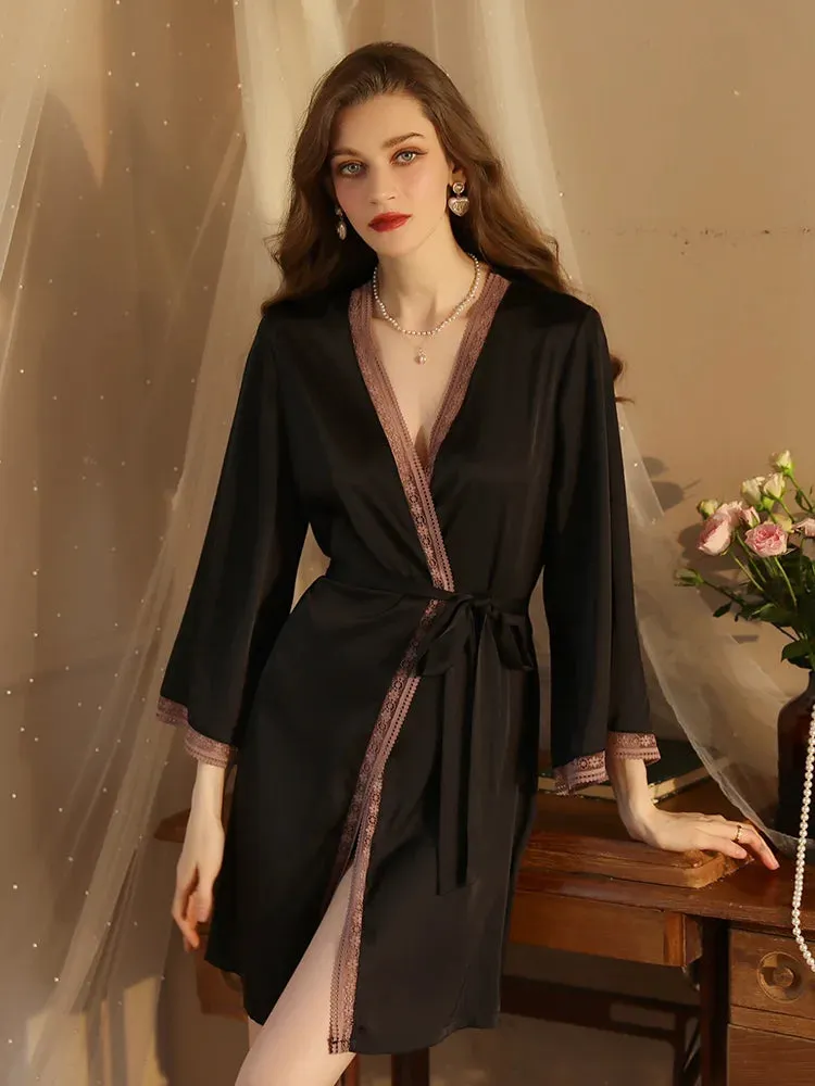 Ice silk nightgown