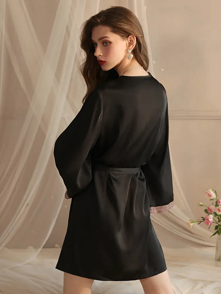 Ice silk nightgown