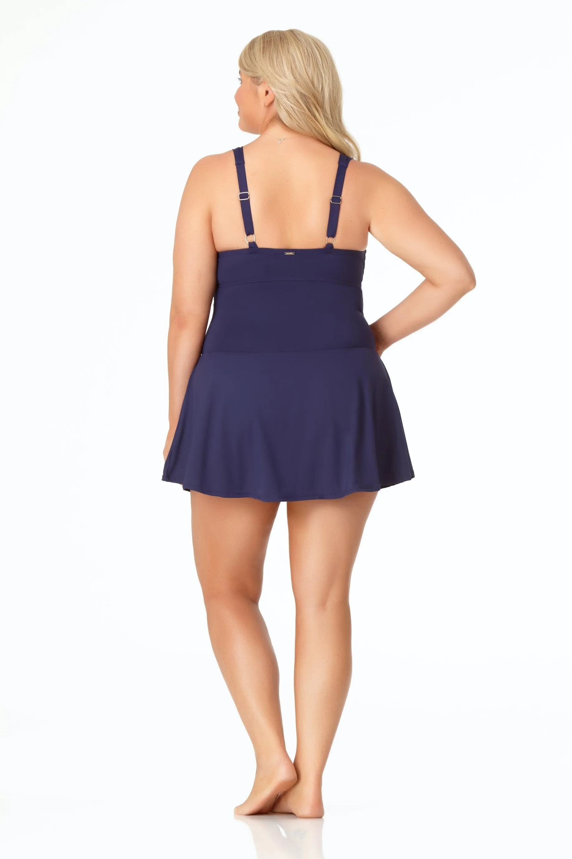 Pre-Order Anne Cole® Live in Color Swimdress One Piece Swimsuit