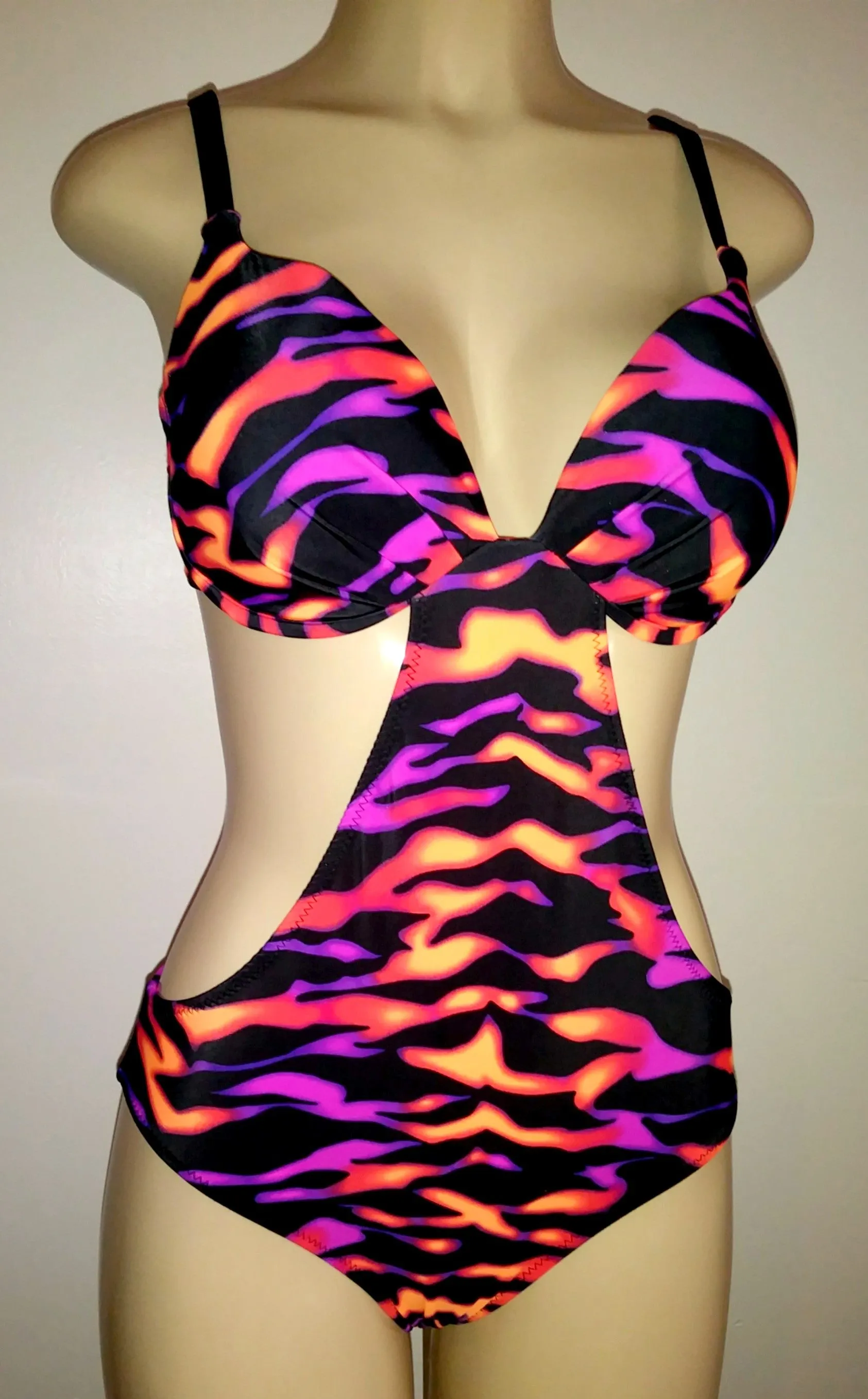 Push Up Monokini Swimsuits